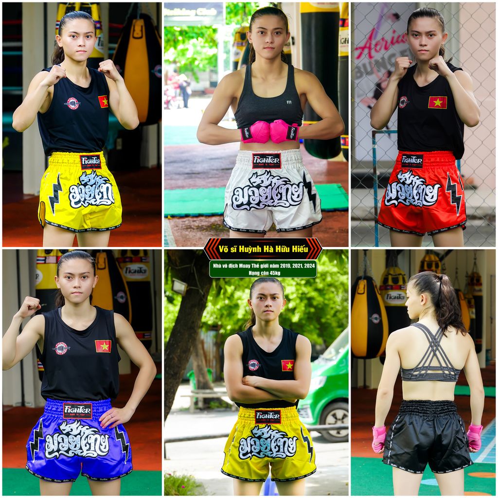 Quần Muay Fighter Flash Cao Cấp