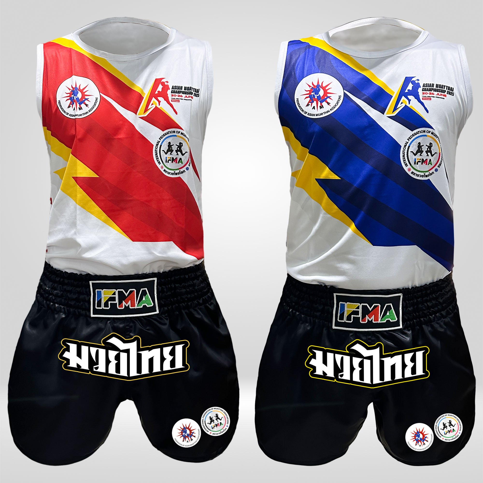Quần Áo Muay IFMA - ASIAN MUAY THAI CHAMPIONSHIP, Thái Nguyên - 2025