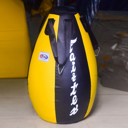Bao Cát Quả Lê Fairtex Việt Nam 1.0 mét - Vàng, Xanh, Đỏ