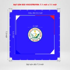 Bạt sàn đài Boxing, Muay Thái, KickBoxing, Võ Cổ Truyền
