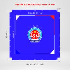 Bạt sàn đài Boxing, Muay Thái, KickBoxing, Võ Cổ Truyền