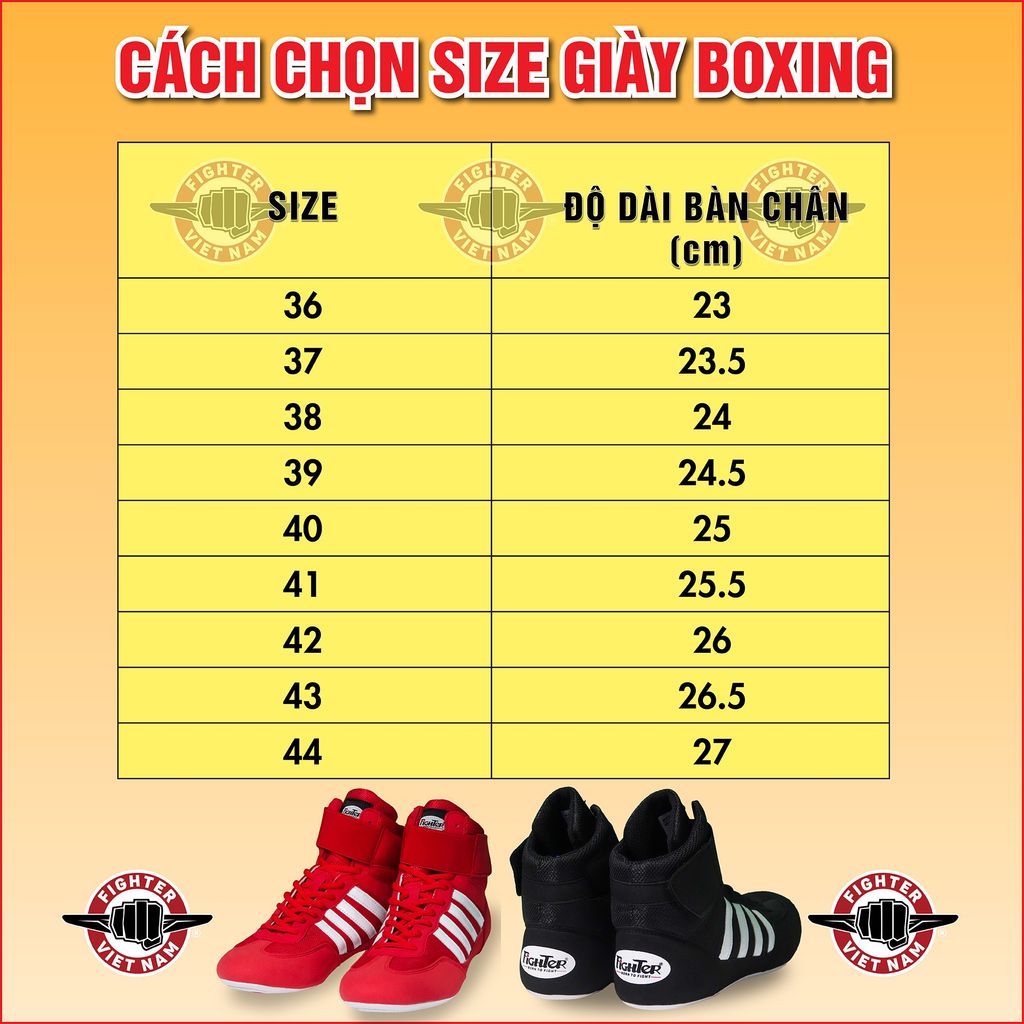 Giày Boxing Fighter PT
