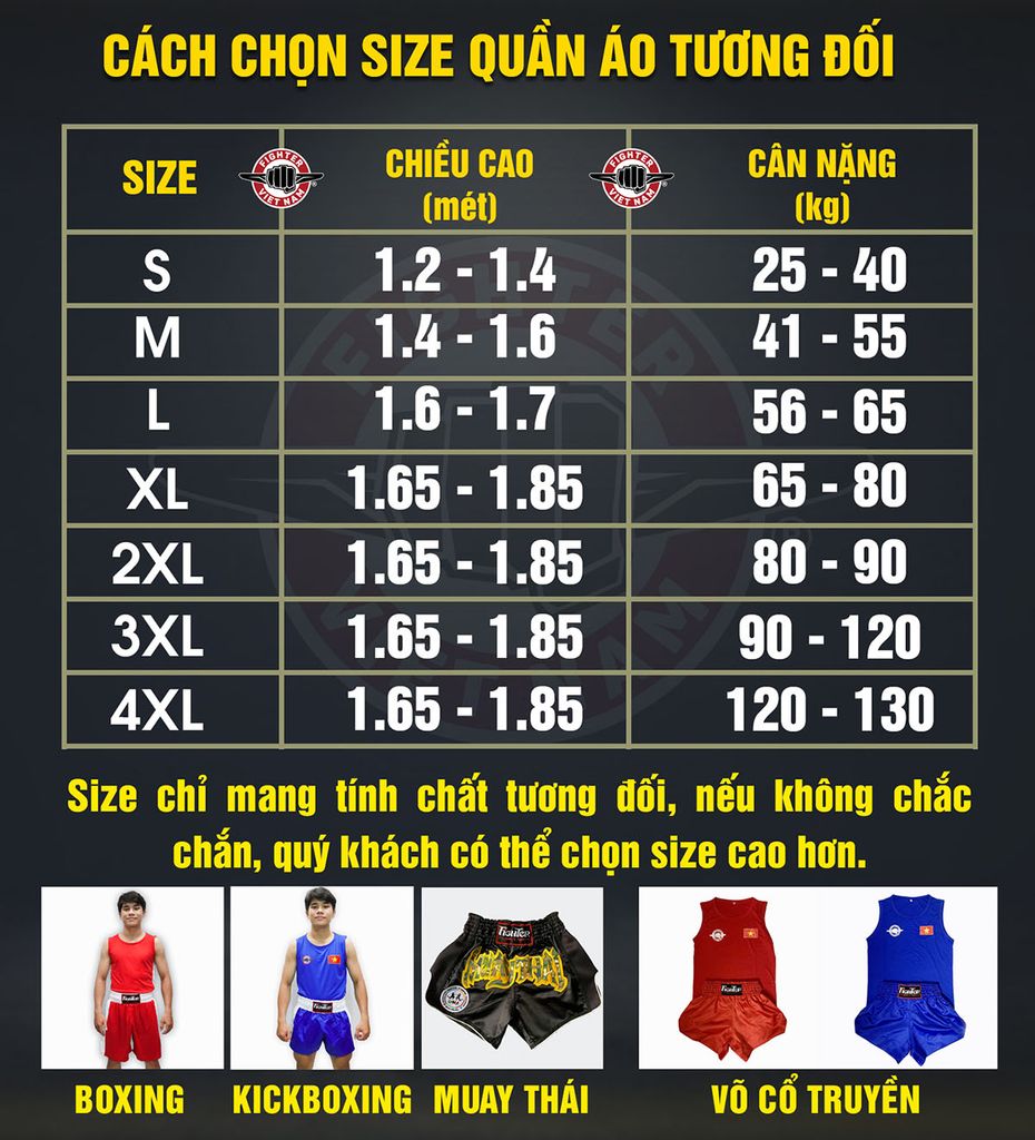 Quần Muay Thai Fighter V02