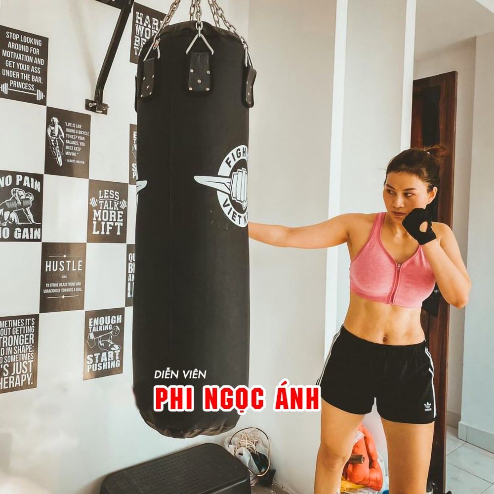 Bao Cát Fighter Cao Cấp 1.2m - 1.5m - 1.7m x ĐK 40cm - Vàng, Đen, Xanh, Nâu