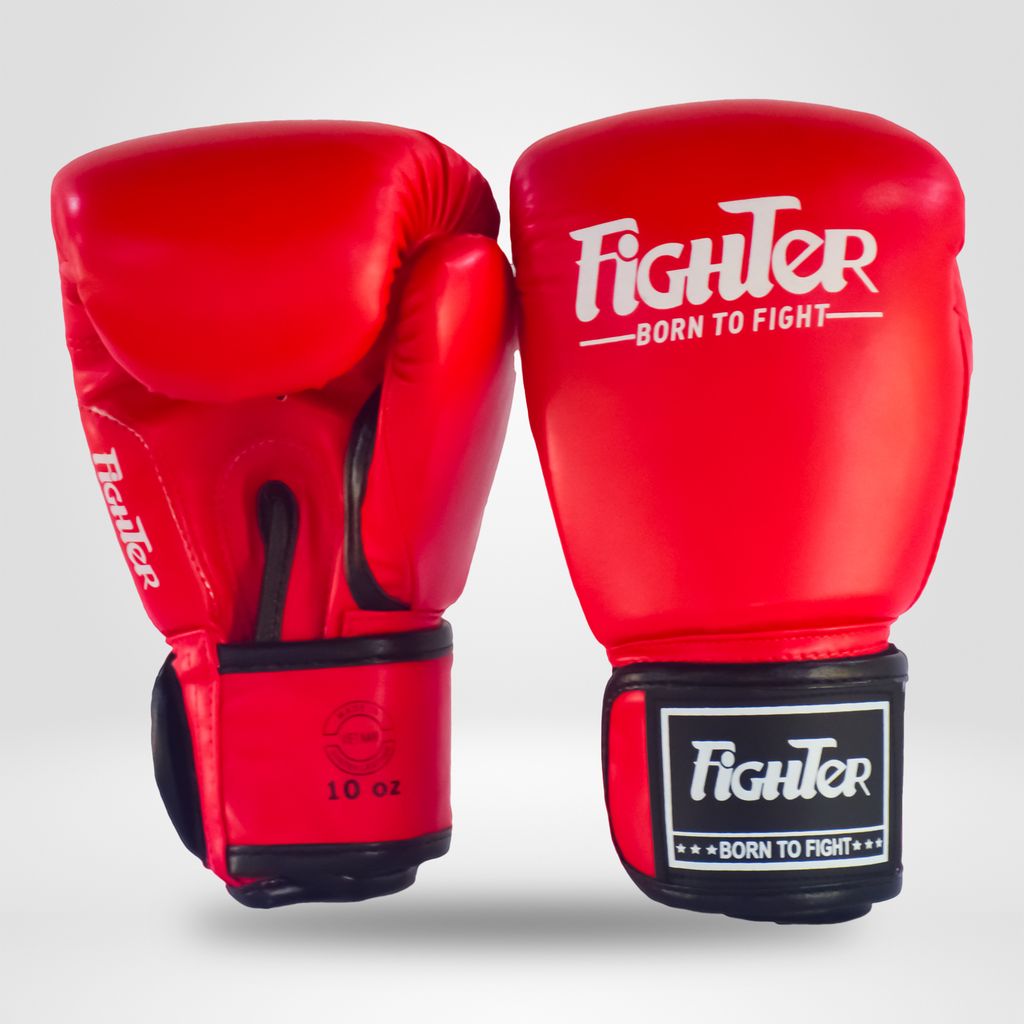 Găng Boxing Fighter PT - Xanh, Đỏ, Đen