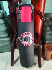 Bao Cát Fighter 0.8m, 1.0m, 1.2m x ĐK 36cm - Đỏ Đen