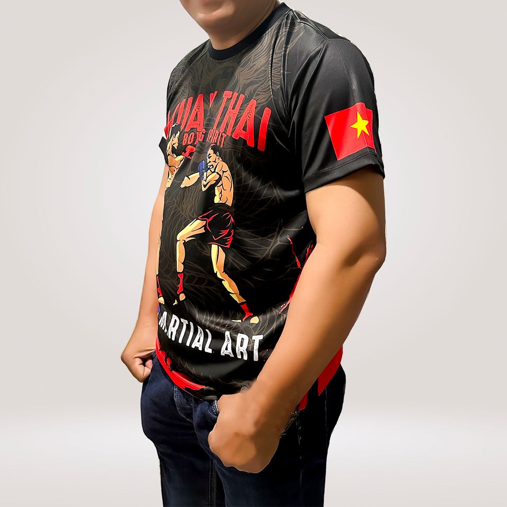 Áo Thun Võ Thuật Fighter M01