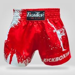 Quần Kickboxing Fighter K01 - Xanh, Đỏ