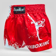 Quần Kickboxing Fighter K01 - Xanh, Đỏ