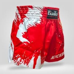 Quần Kickboxing Fighter K01 - Xanh, Đỏ
