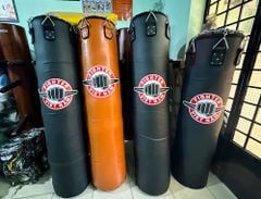 Bao Cát Fighter Cao Cấp 1.2m - 1.5m - 1.7m x ĐK 40cm - Vàng, Đen, Xanh, Nâu