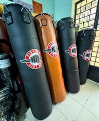 Bao Cát Fighter Cao Cấp 1.2m - 1.5m - 1.7m x ĐK 40cm - Vàng, Đen, Xanh, Nâu