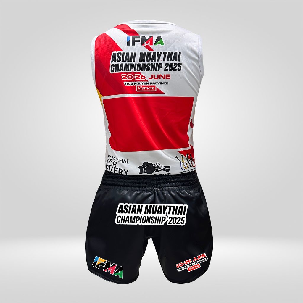 Quần Áo Muay IFMA - ASIAN MUAY THAI CHAMPIONSHIP, Thái Nguyên - 2025