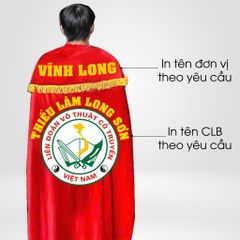 Áo Choàng Võ Cổ Truyền Fighter - In