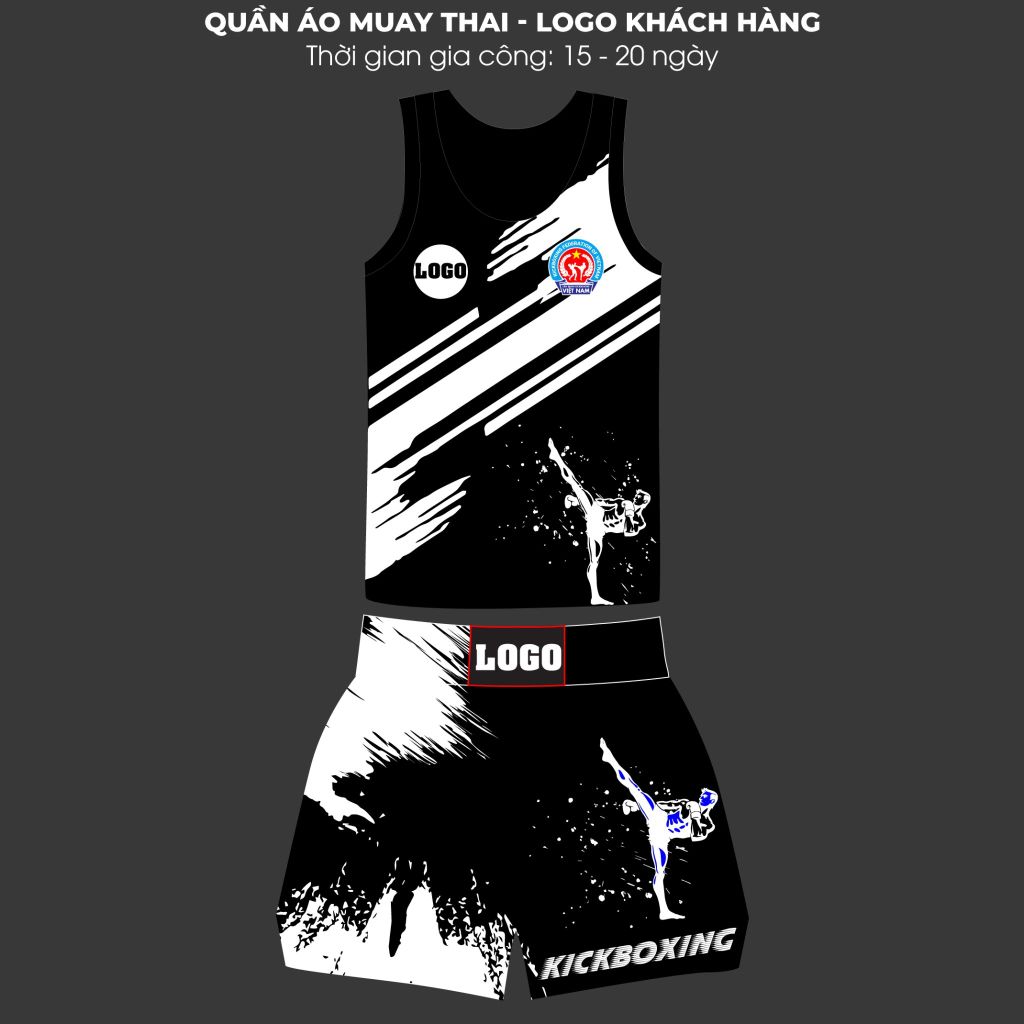 Quần Áo Kickboxing - Logo khách hàng - Liên hệ: 0985 429 842