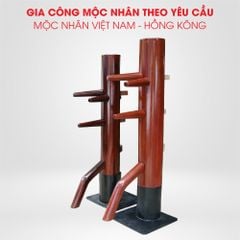 Gia Công Mộc Nhân Vịnh Xuân Theo Yêu Cầu