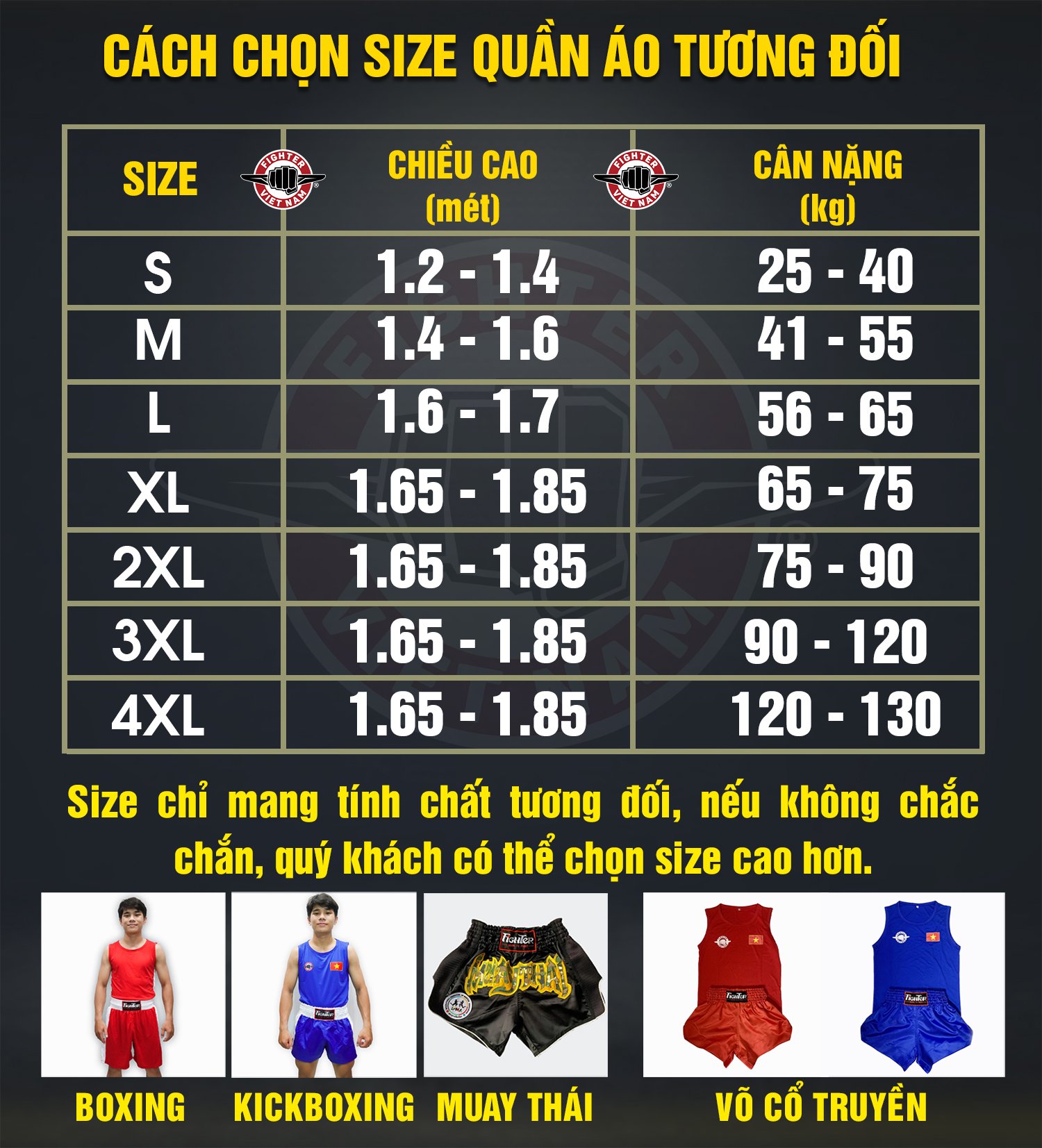 Quần KickBoxing Fighter Cao Cấp