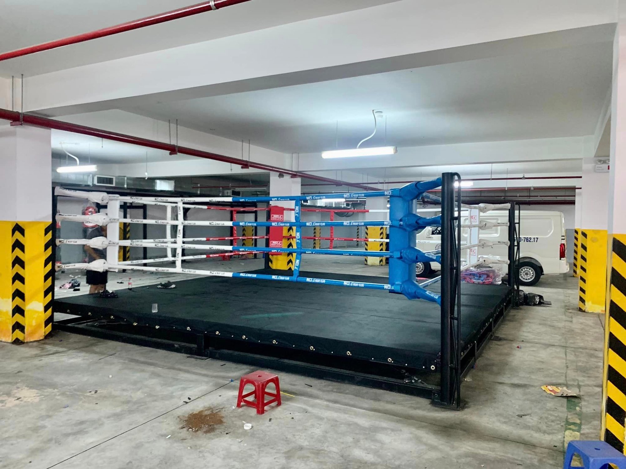 Sàn Đài Fighter 6 mét x 6 mét: Boxing, MuayThai, Kickboxing, Võ Cổ Truyền