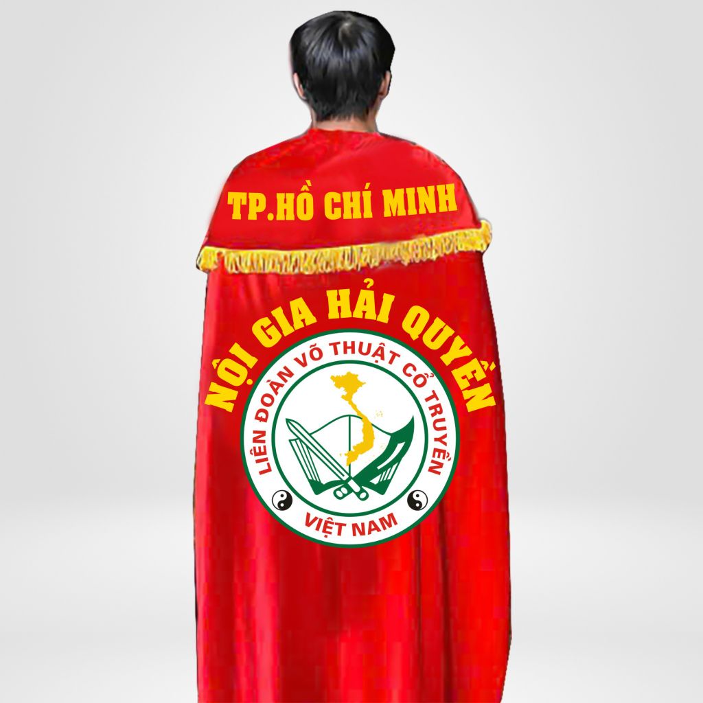 Áo Choàng Võ Cổ Truyền Fighter - In