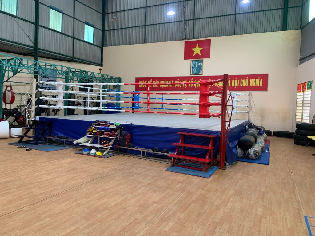 Sàn Đài Fighter 6 mét x 6 mét: Boxing, MuayThai, Kickboxing, Võ Cổ Truyền