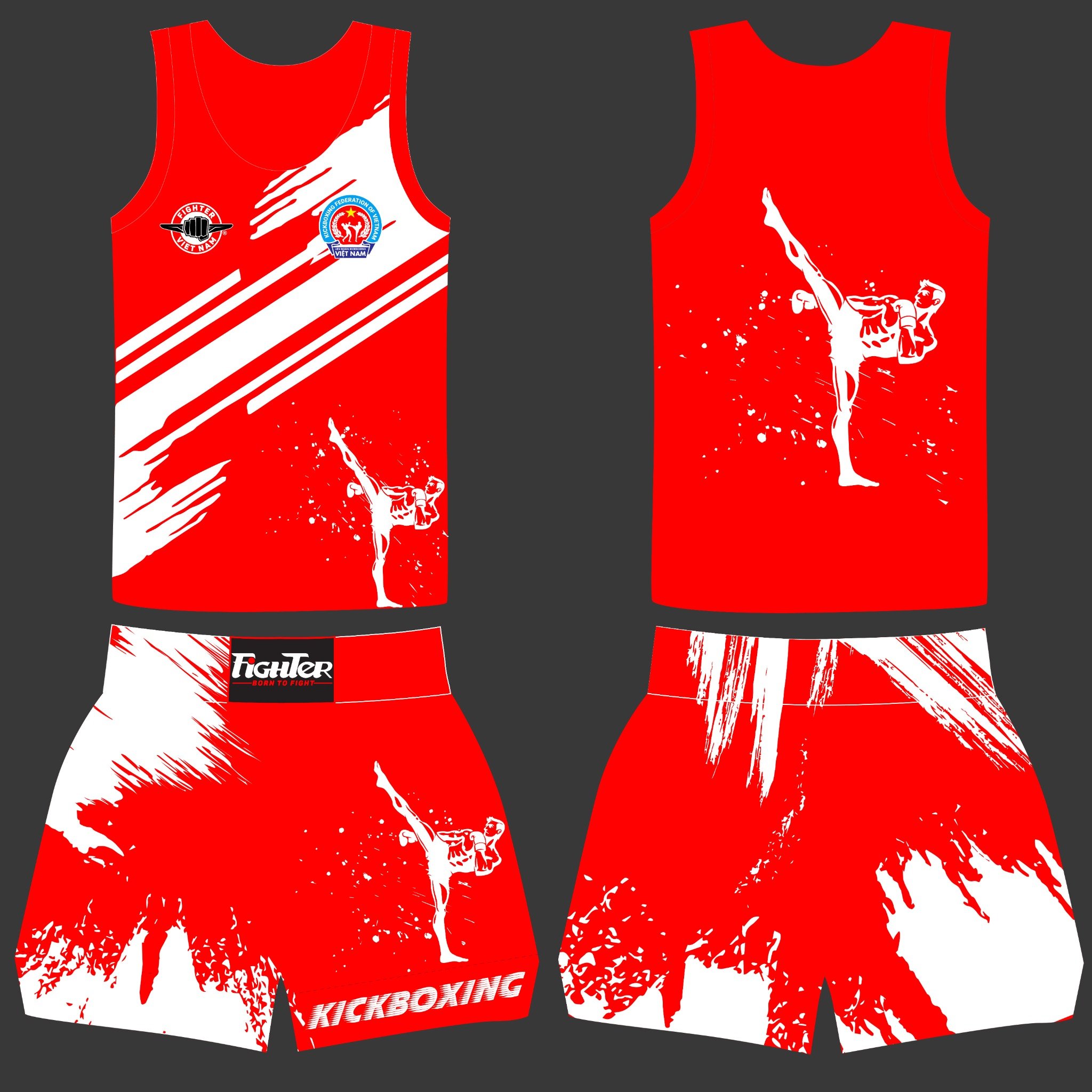 Quần Áo Kickboxing Fighter K1