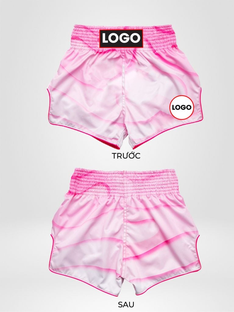 Quần Muay Thái 3D - Logo Khách Hàng - Liên hệ: 0985 429 842