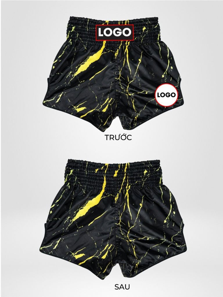Quần Muay Thái 3D - Logo Khách Hàng - Liên hệ: 0985 429 842