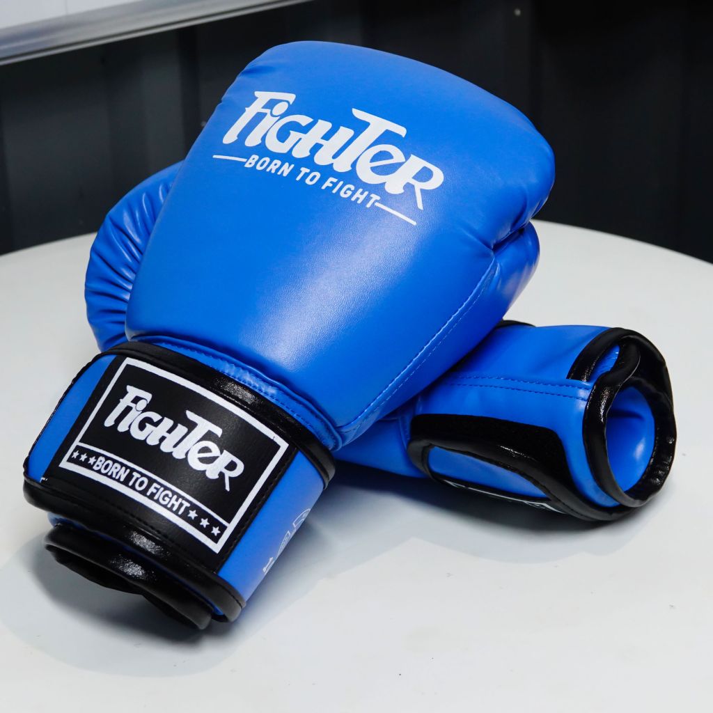 Găng Boxing Fighter PT - Xanh, Đỏ, Đen