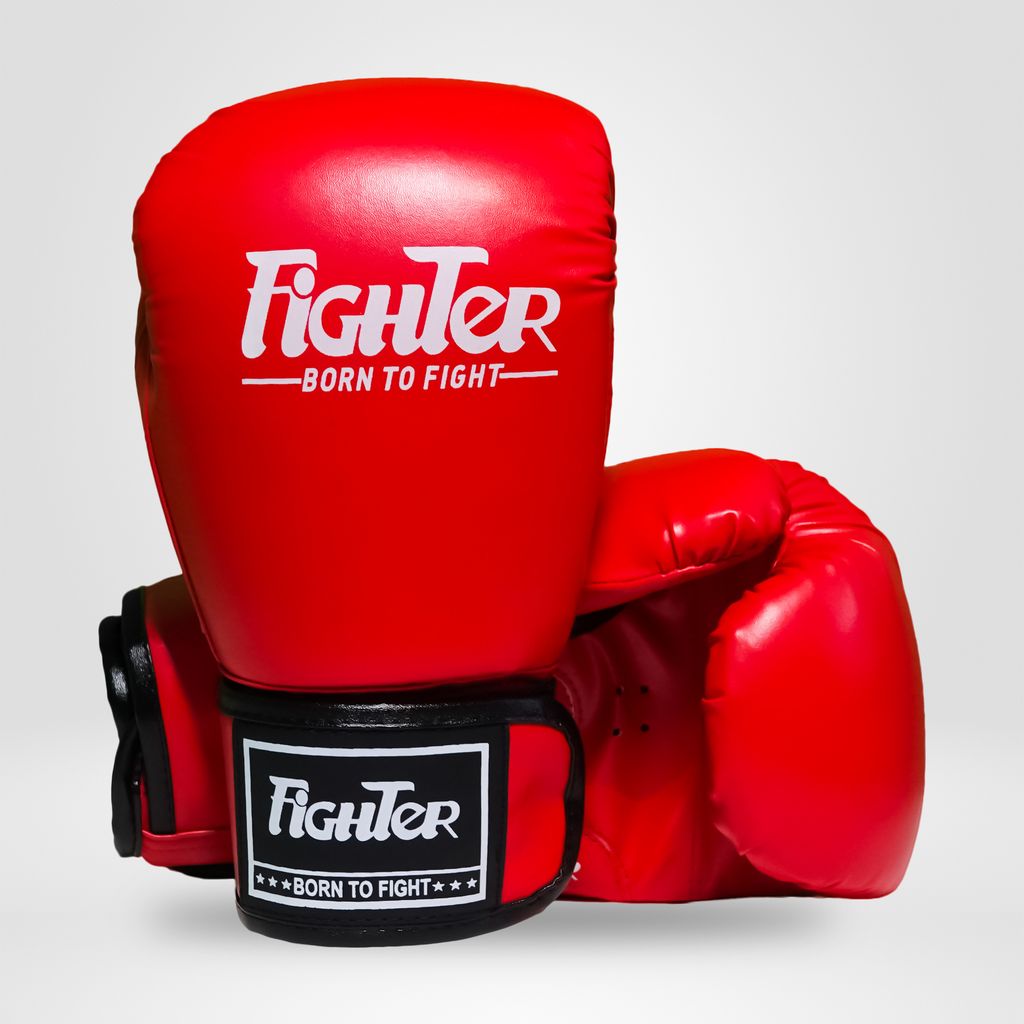 Găng Boxing Fighter PT - Xanh, Đỏ, Đen