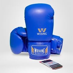 Găng Boxing Wesing Tiêu Chuẩn Thi Đấu - Hàng Chính Hãng - BLUE