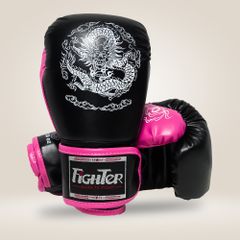 Găng Boxing Fighter Dragon Cao Cấp - Pink