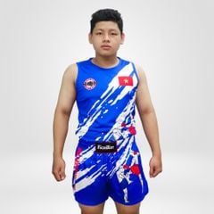 Quần Áo Muay - KickBoxing Hoa Văn 001