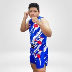Quần Áo Muay - KickBoxing Hoa Văn 001