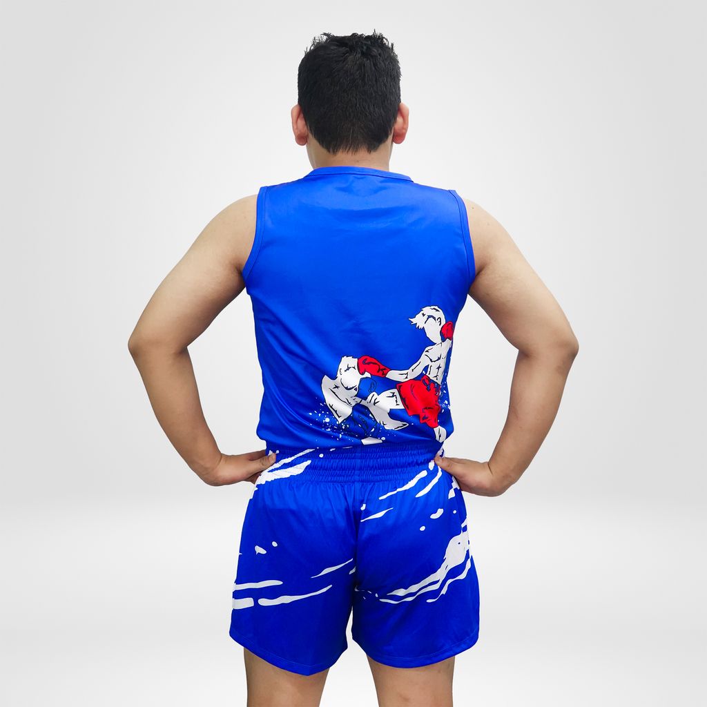 Quần Áo Muay - KickBoxing Hoa Văn 001