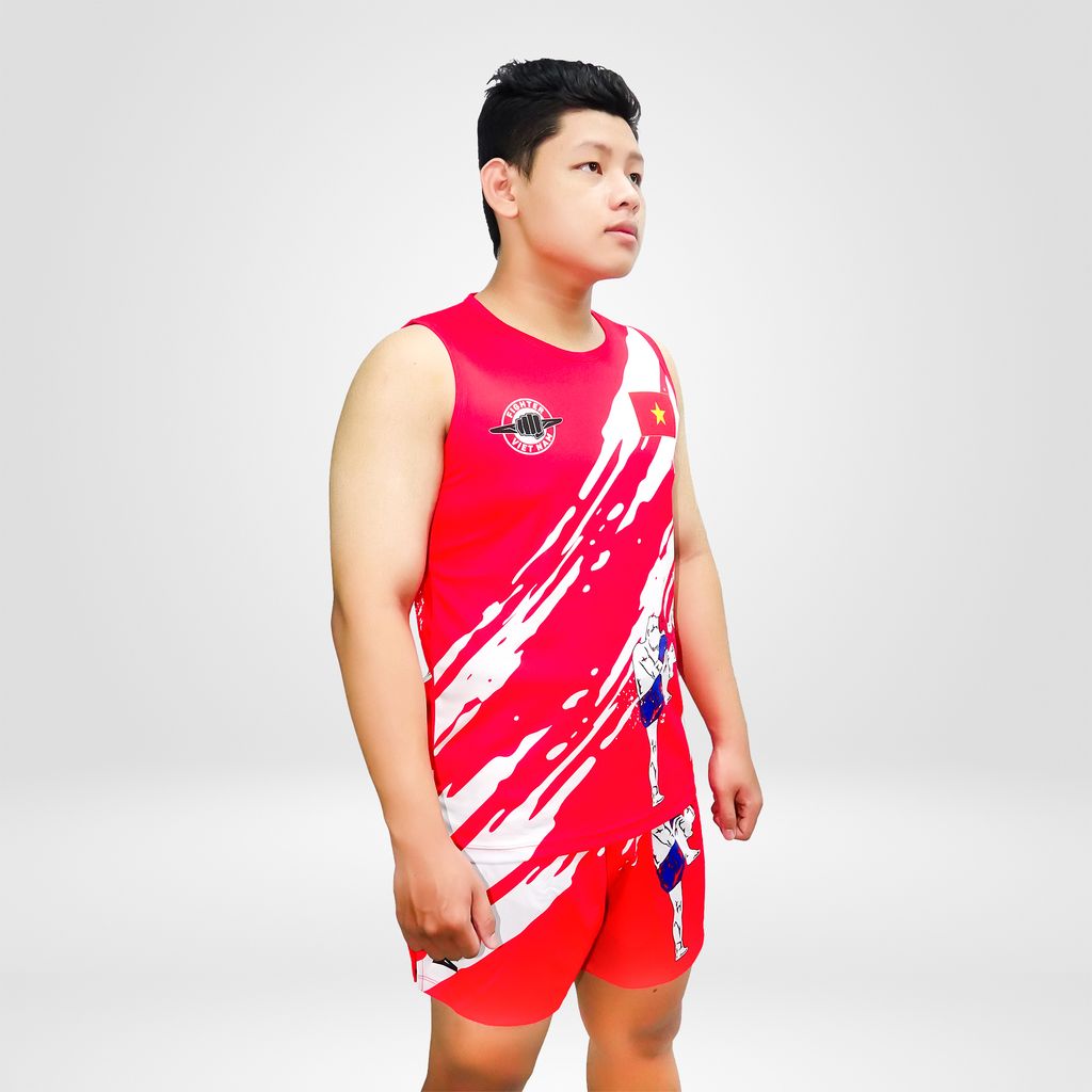 Quần Áo Muay - KickBoxing Hoa Văn 001