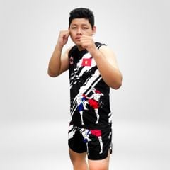 Quần Áo Muay - KickBoxing Hoa Văn 001