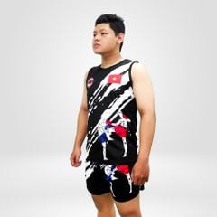 Quần Áo Muay - KickBoxing Hoa Văn 001