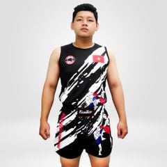 Quần Áo Muay - KickBoxing Hoa Văn 001