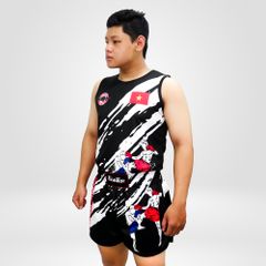 Quần Áo Muay - KickBoxing Hoa Văn 001