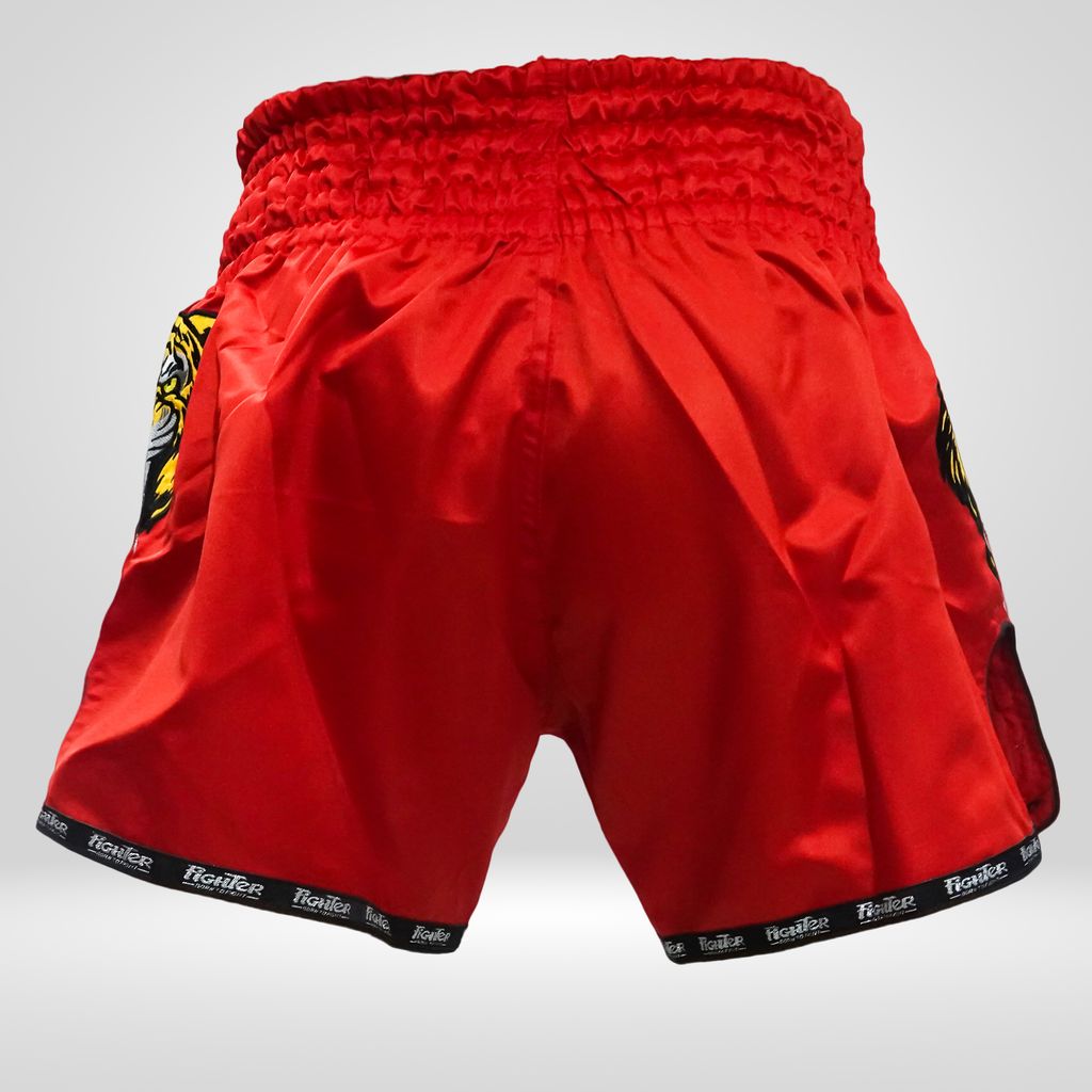 Quần Muay Thái Fighter Tiger Cao Cấp - Red