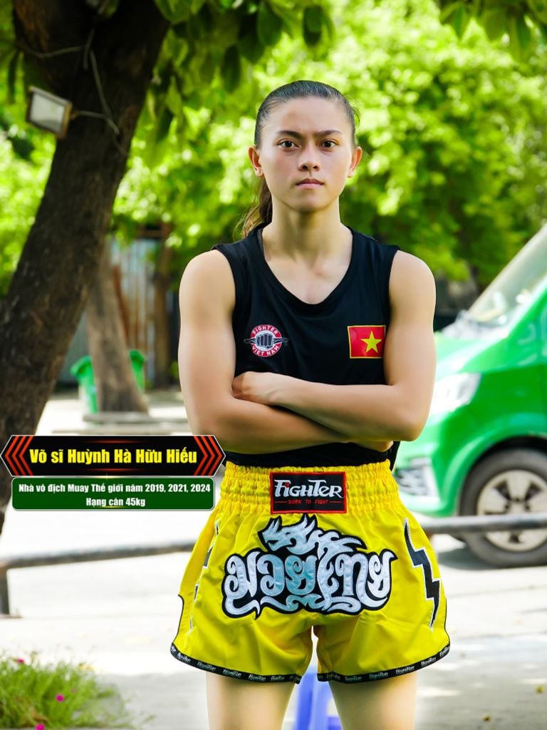 Quần Muay Fighter Flash Cao Cấp