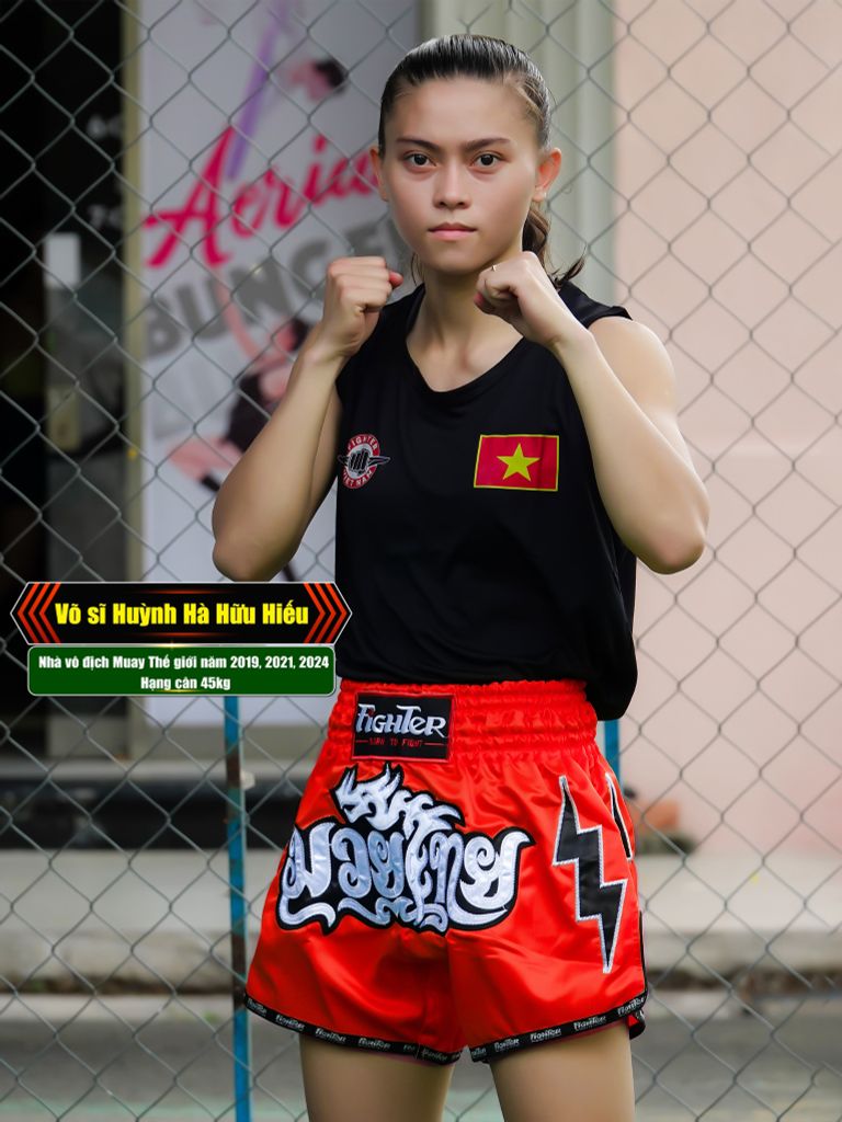 Quần Muay Fighter Flash Cao Cấp