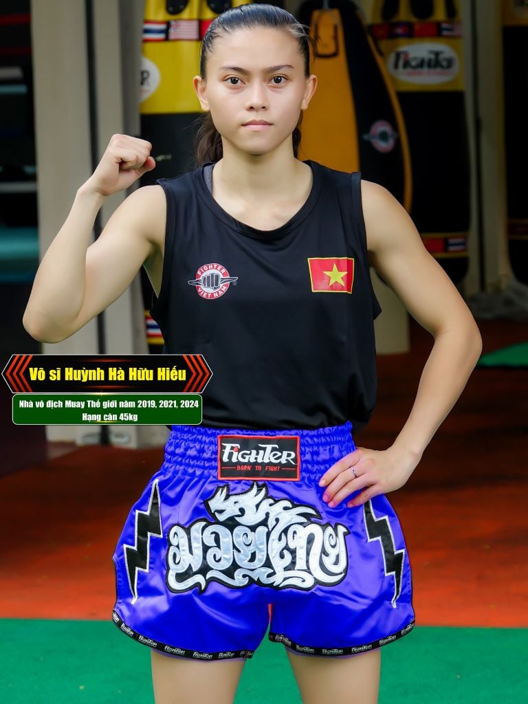 Quần Muay Fighter Flash Cao Cấp