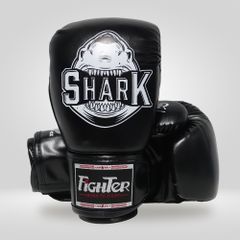 Găng Boxing Fighter Shark Cao Cấp - Màu Đen