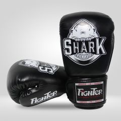 Găng Boxing Fighter Shark Cao Cấp - Màu Đen