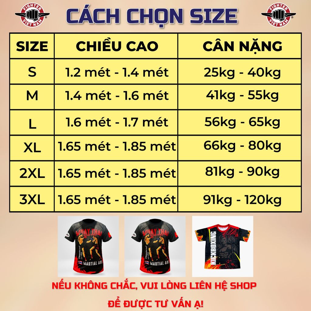 Áo Thun Muay Fighter M02