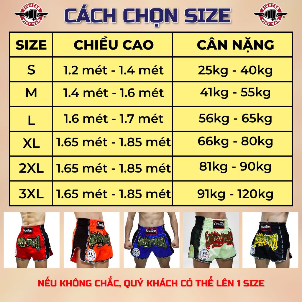 Quần Muay Thái Twins Dragon Cao Cấp