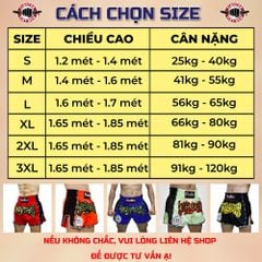 Quần Muay Fighter Cao Cấp
