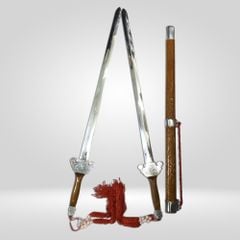 Song Kiếm Nhôm Võ Cổ Truyền PT: Vỏ Kiếm Chạm Rồng Phượng