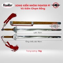 Song Kiếm Nhôm Võ Cổ Truyền PT: Vỏ Kiếm Chạm Rồng Phượng